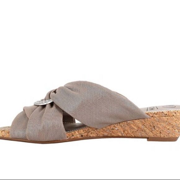 IMPO REXINE WEDGE SANDALS Memory Foam 8.5 - Picture 4 of 12